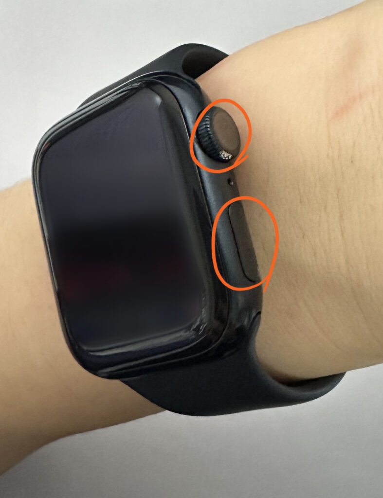 애플워치9 먹통 해결 강제 재부팅 버튼