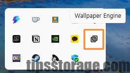 Wallpaper Engine 트레이 아이콘